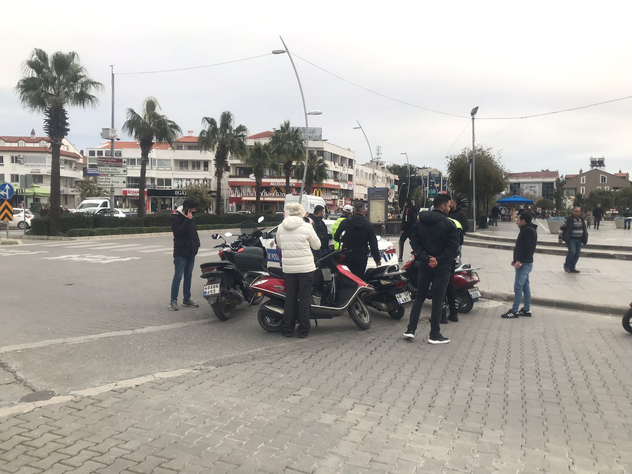 Marmaris’te motosikletlilere yönelik denetim yapıldı