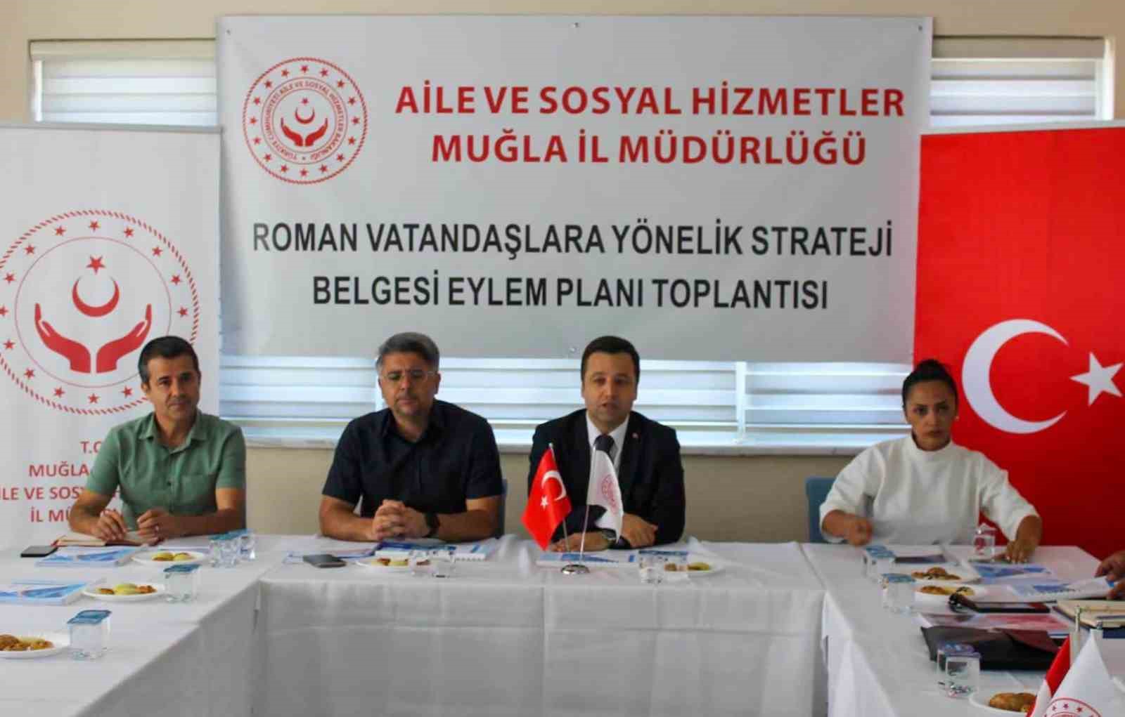 Muğla’da Roman vatandaşlara yeni strateji eylem plan toplantısı gerçekleştirildi