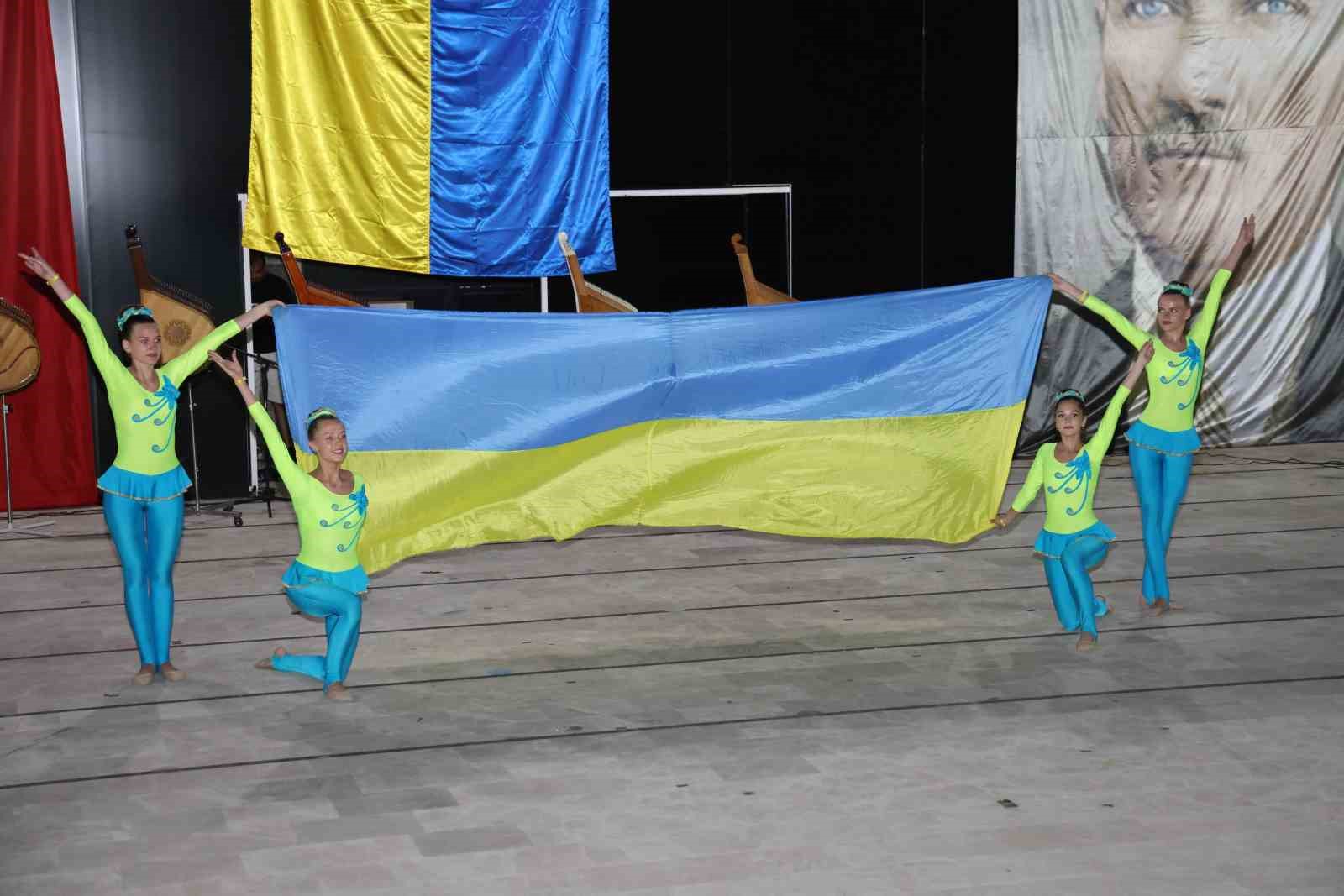 Marmaris’teki Ukraynalılar bağımsızlık günlerini kutladı
