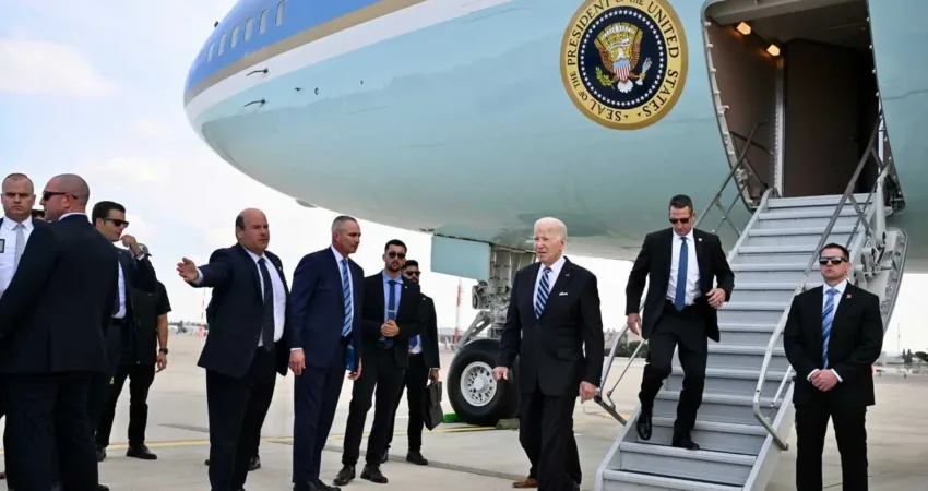 ABD Başkanı Biden İsrail’de Amerika Birleşik Devletleri Başkanı Joe Biden’ın uçağı İsrail’e indi. İsrail