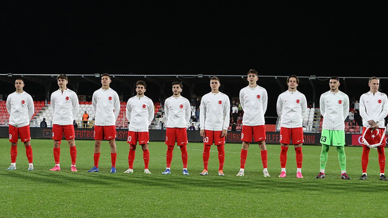 Ümit Milli Futbol Takımı, Letonya’ya 2-1 mağlup oldu
