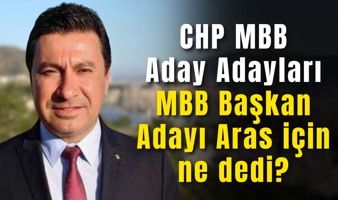 Bodrum Belediye Başkanı Ahmet