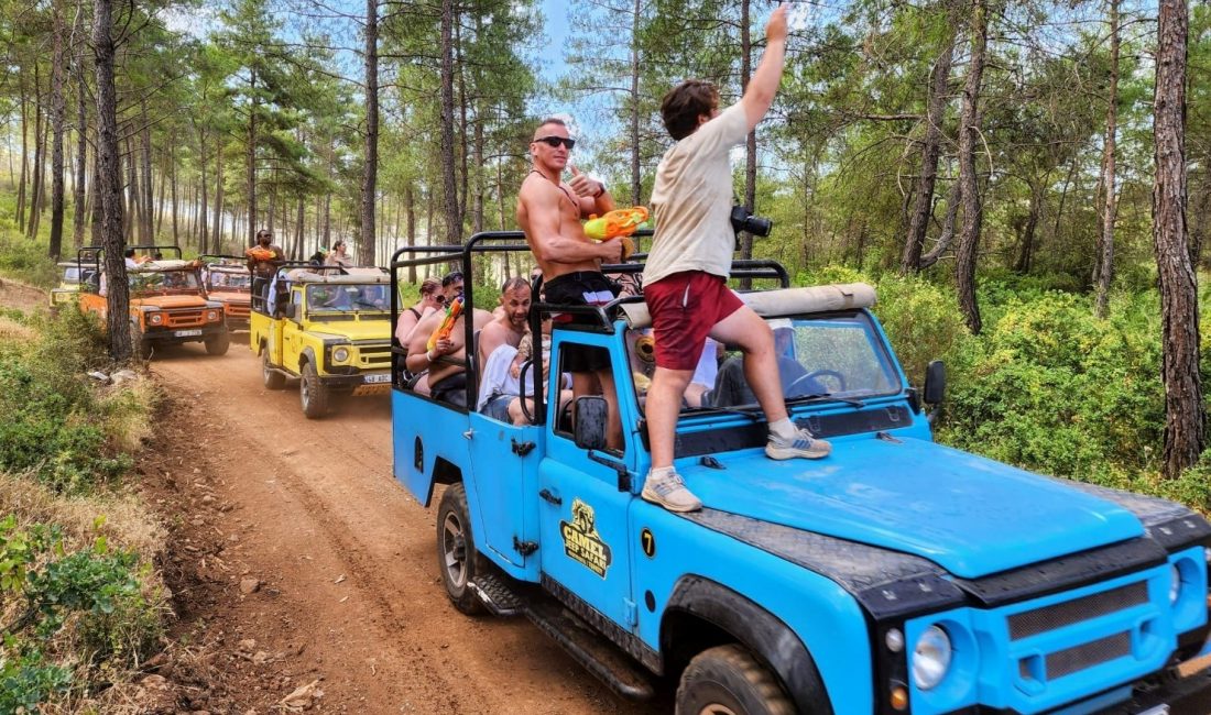 Marmaris’te Jeep safarilere sıkı denetim