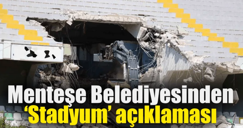 Muğla Atatürk stadyumunun yenileme çalışmalarının Menteşe Belediyesi’nin süreci yavaşlattığı iddiaları