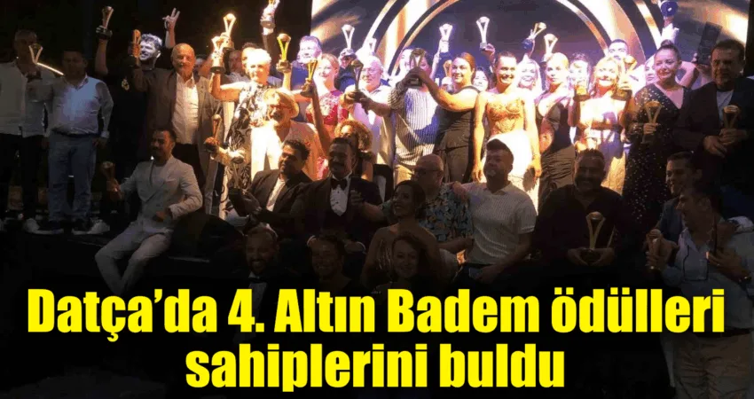 Muğla’nın Datça ilçesinde bu yıl 4. defa düzenlenen Altın Badem