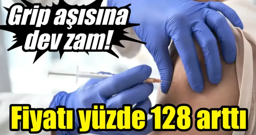 Grip aşısı zamanı yaklaşırken fiyatların geçen seneye göre yüzde 128