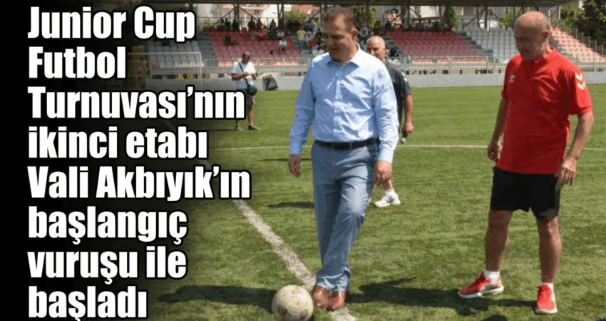 Bu yıl 14’üncü kez düzenlenen International Junior Cup Futbol Turnuvası