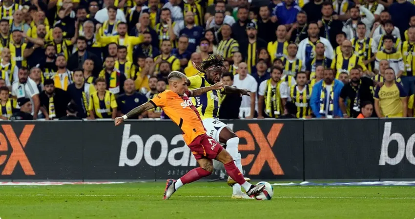 Trendyol Süper Lig’in 6. haftasında derbide Fenerbahçe, sahasında Galatasaray ile