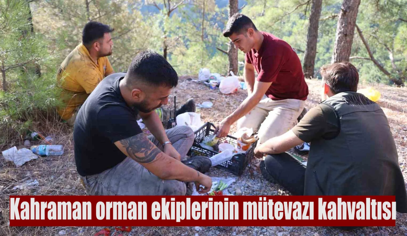 Muğla’nın Menteşe ilçesinde 7 Eylül Cumartesi günü öğle başlayan orman
