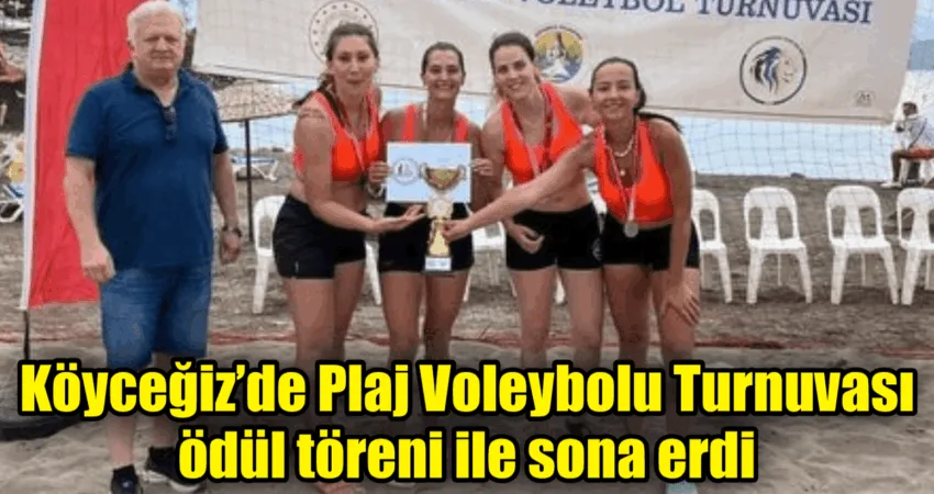 Muğla’nın Köyceğiz ilçesinde 4 gün süren 3. Zafer Kupası Plaj