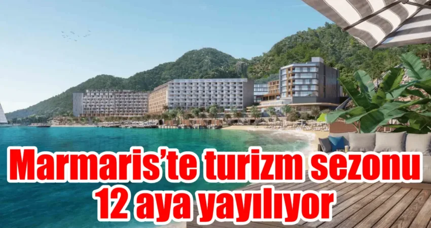 Marmaris İçmeler’de çam ormanlarıyla denizin buluştuğu eşsiz Kızılkum Koyu’nda yapımı