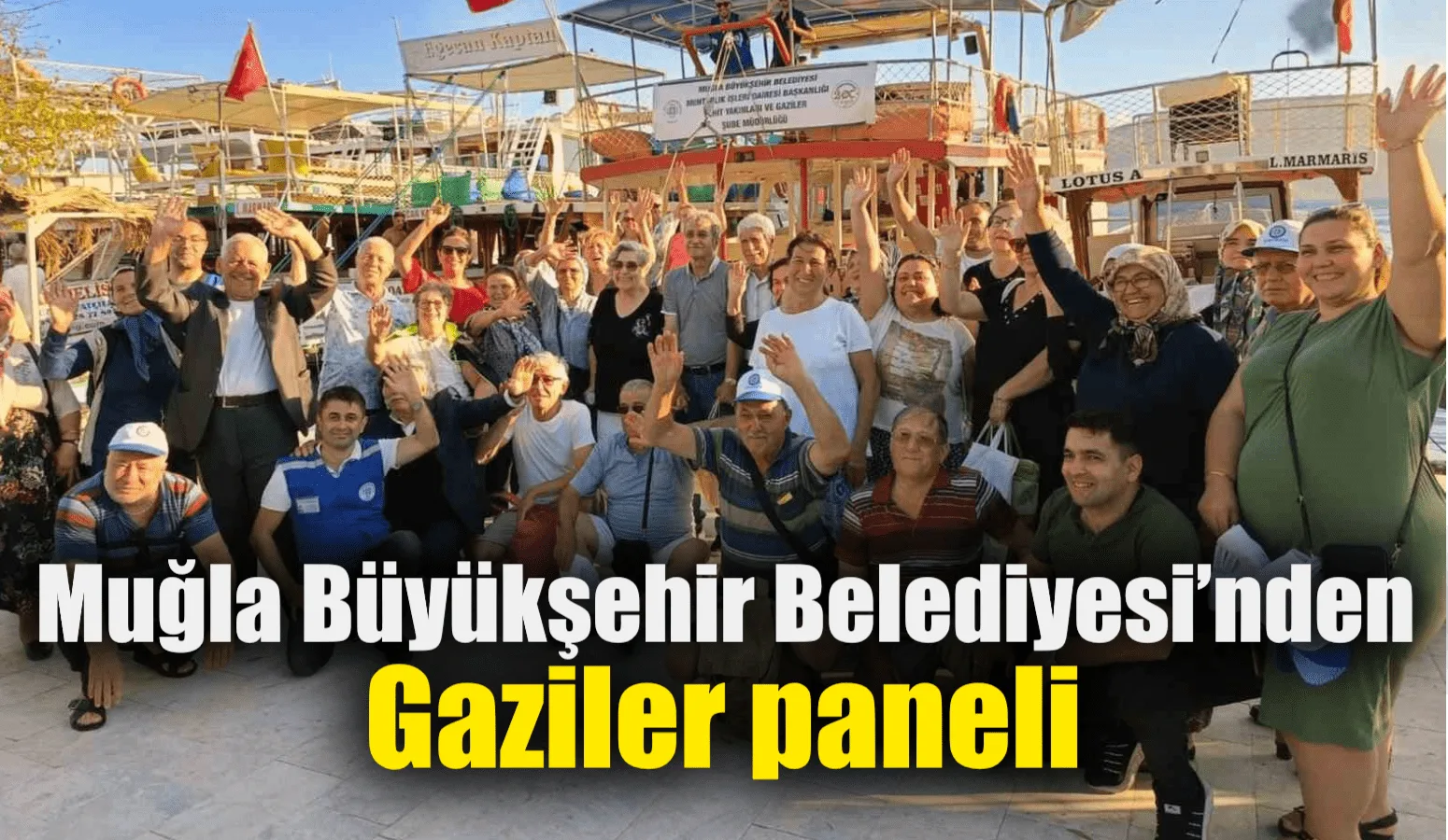 Muğla Büyükşehir Belediyesi 19 Eylül Gaziler Günü kapsamında önemli bir