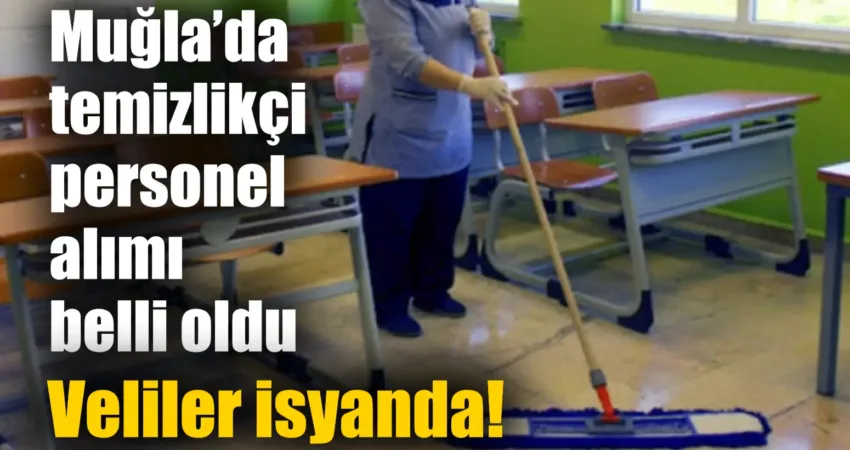 Milli Eğitim Bakanlığı, okullardaki temizlik sorunlarını gidermek amacıyla 30 bin