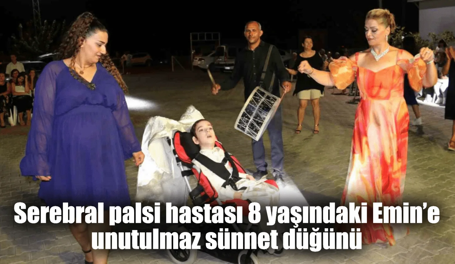 Muğla’nın Fethiye ilçesinde yaşayan 8 yaşındaki serebral palsi hastası Emin