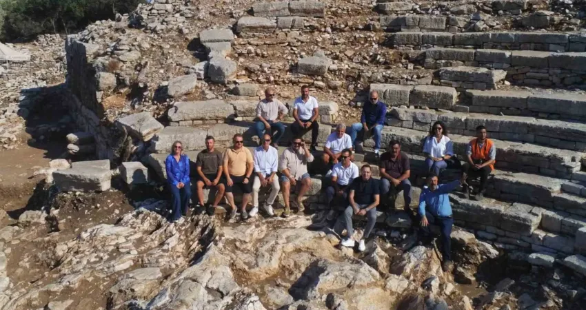 Marmaris’in tarihine ışık tutan Amos Antik Kenti, son yıllarda devam