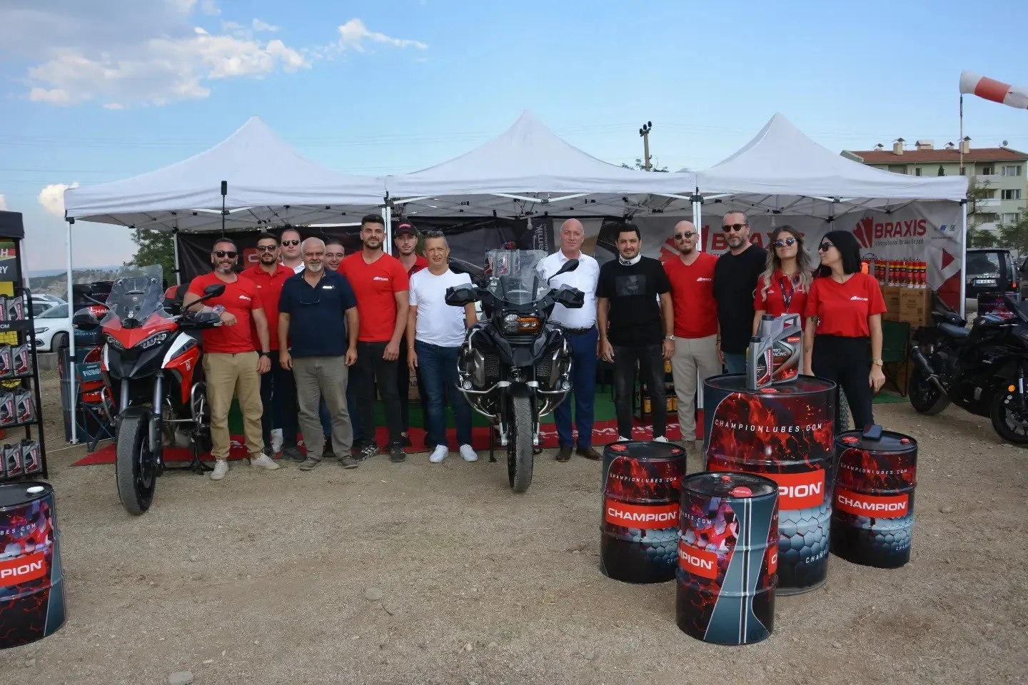 Babadağ Belediyesinin ev sahipliğinde düzenlenen Denizli Motofest, yapılan şehir turu