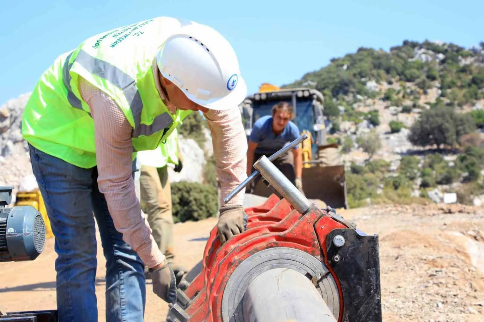 Muğla Büyükşehir Belediyesi tarafından yapılan açıklamada, Marmaris Bozburun Yarımadası İçme