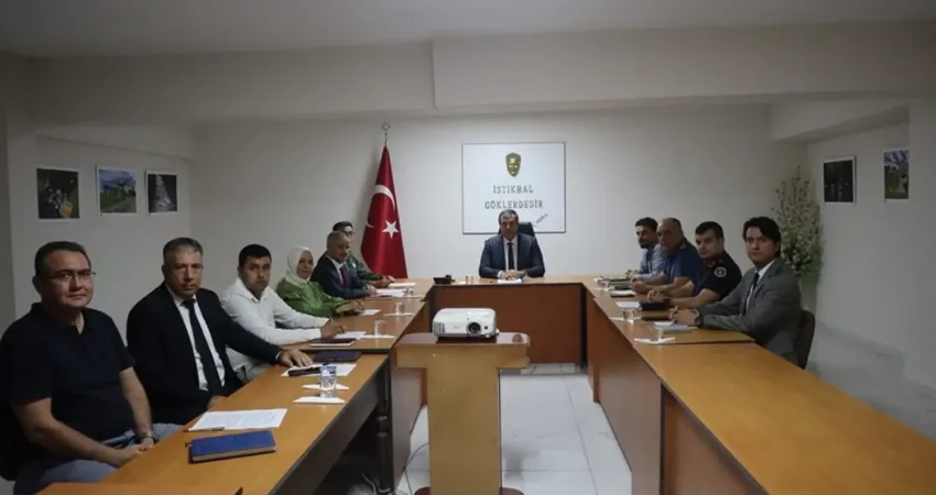 Dalaman Kaymakamı Mesut Yakuta başkanlığında, Cumhuriyetin 101. Yıldönümü kutlamaları kapsamında,