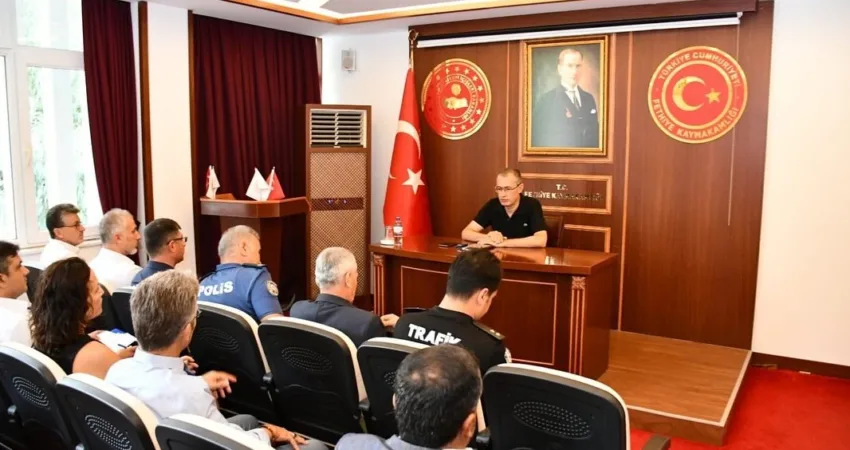 Fethiye Kaymakamı İsmail Hakkı Ertaş başkanlığında, 2024-2025 Yılı Eğitim Öğretim