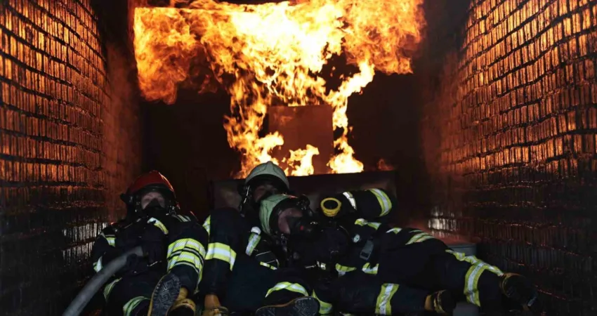 Denizli Büyükşehir Belediyesinin itfaiye teşkilatını güçlendirmek için aldığı 3’ü kadın