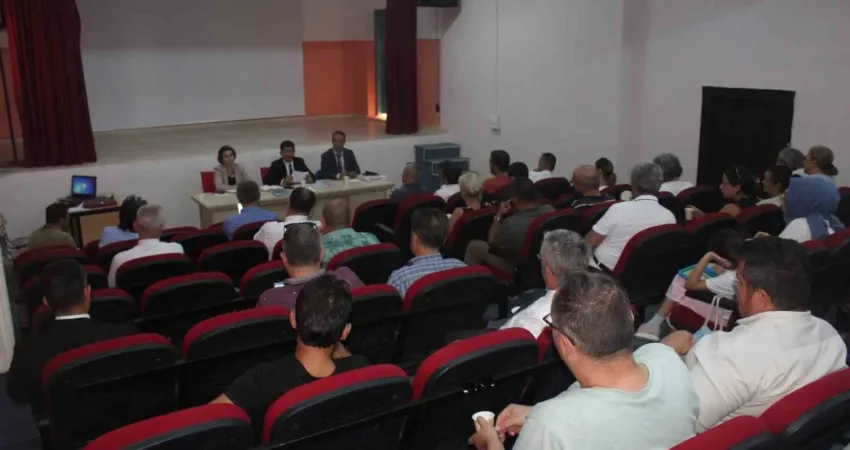 Muğla’nın Köyceğiz ilçesinde eğitim öğretim faaliyetlerinin genel değerlendirmesinin yapılması amacıyla