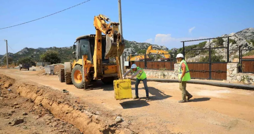 Muğla Büyükşehir Belediyesi tarafından Marmaris’te hayata geçirilen ‘Bozburun Yarımadası içme