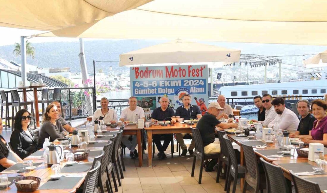 Muğla’nın Bodrum ilçesinde 4-6 Ekim tarihlerinde düzenlenecek Uluslararası Bodrum MotoFest
