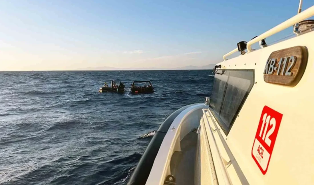 Muğla’nın Datça ilçesi açıklarında Yunanistan sahil güvenlik unsurları tarafından can