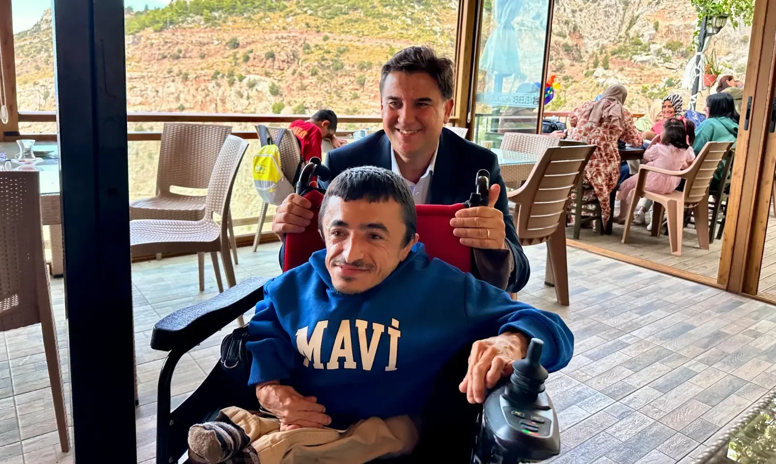 Fethiye Belediye Başkanı Alim Karaca, Fethiye Zihinsel Engelliler Derneği’nin Faralya