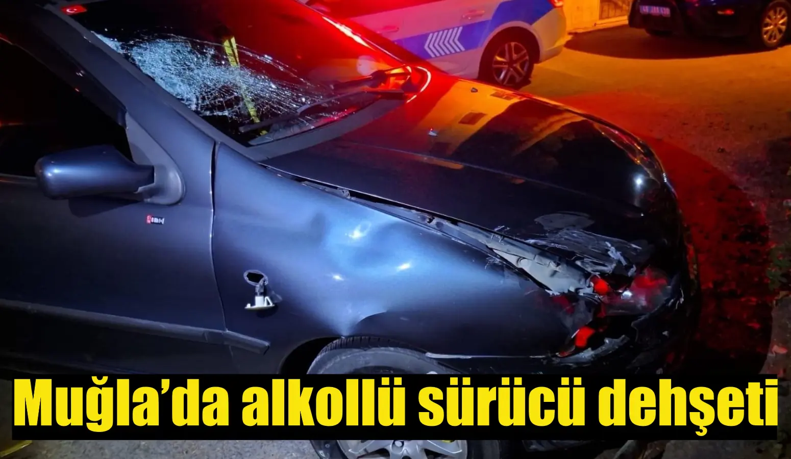 Muğla’nın Bodrum ilçesinde gece yarısı meydana gelen feci kazada, alkollü