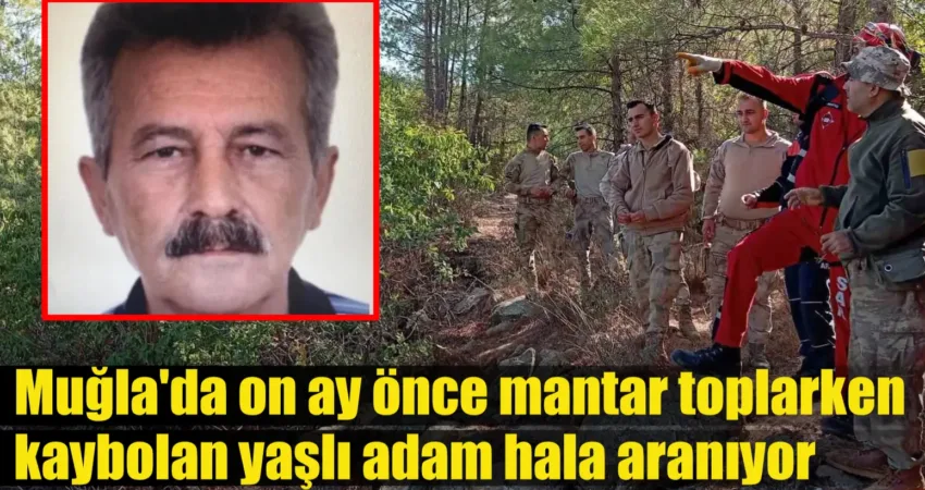 Muğla’nın Marmaris ilçesinde 30 Aralık 2023’te mantar toplamak için akrabaları