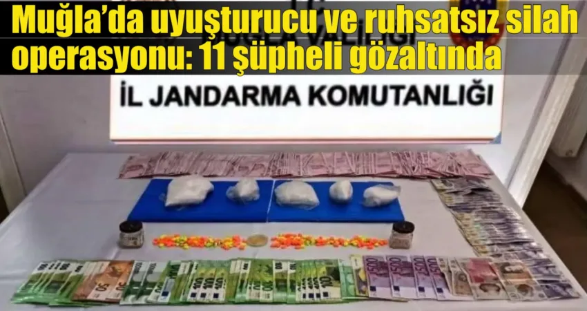 Muğla İl Jandarma Komutanlığı ekipleri, 22 Ekim 2024 tarihinde Menteşe,
