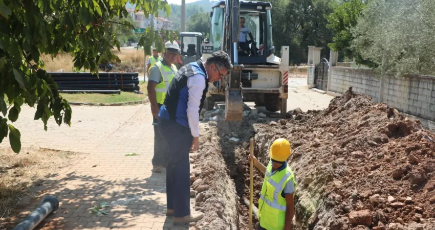 Büyükşehir; Menteşe Merkez, Yeniköy ve Kötekli’de ki su sorununu çözdü Muğla Büyükşehir Belediyesi MUSKİ Genel Müdürlüğü, Menteşe İlçesi Merkez Mahalleleri,