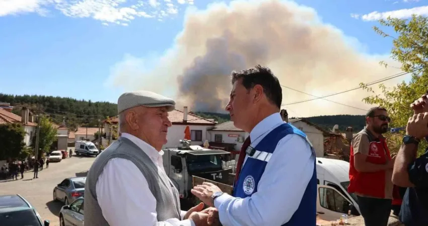 Muğla Büyükşehir Belediyesi Menteşe ve Dalaman ilçelerindeki yangınlardan etkilenen vatandaşların