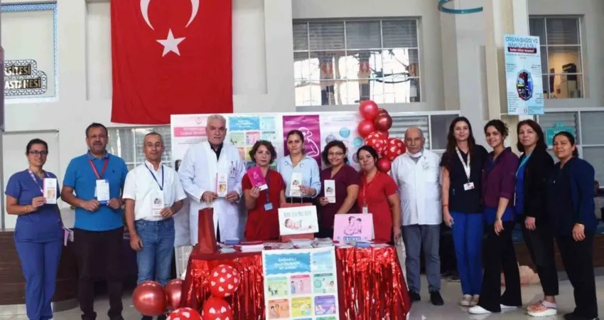Muğla Eğitim ve Araştırma Hastanesinde ‘Emzirme ve Normal Doğum Haftası’nda