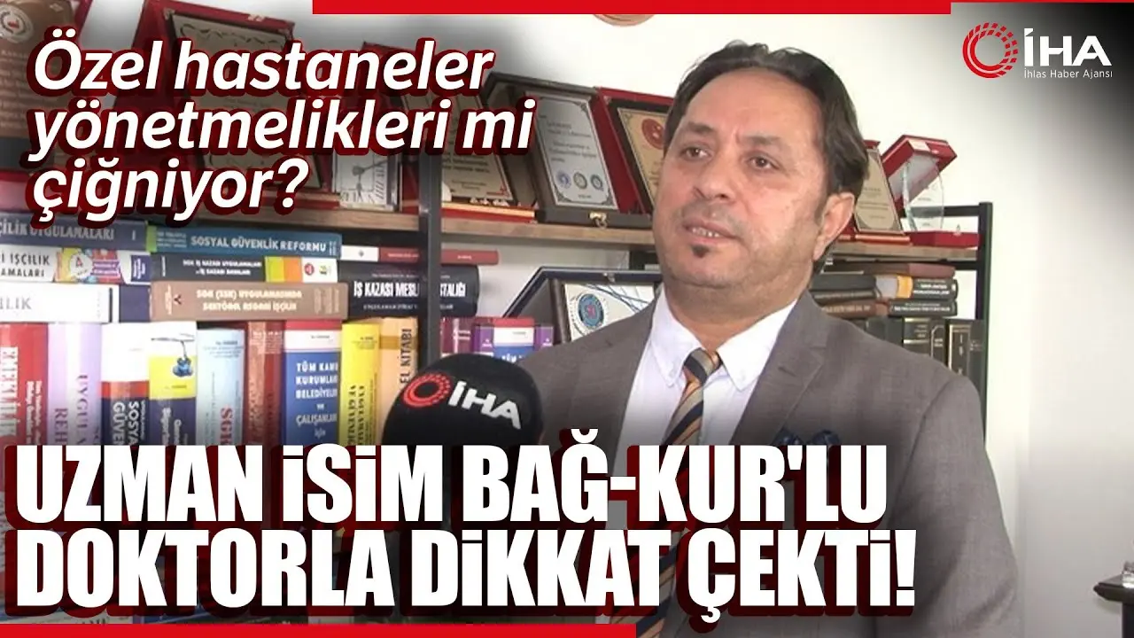 Sosyal Güvenlik Başuzmanı İsa Karakaş, ‘Yenidoğan Çetesi’nin birçok özel hastaneyle