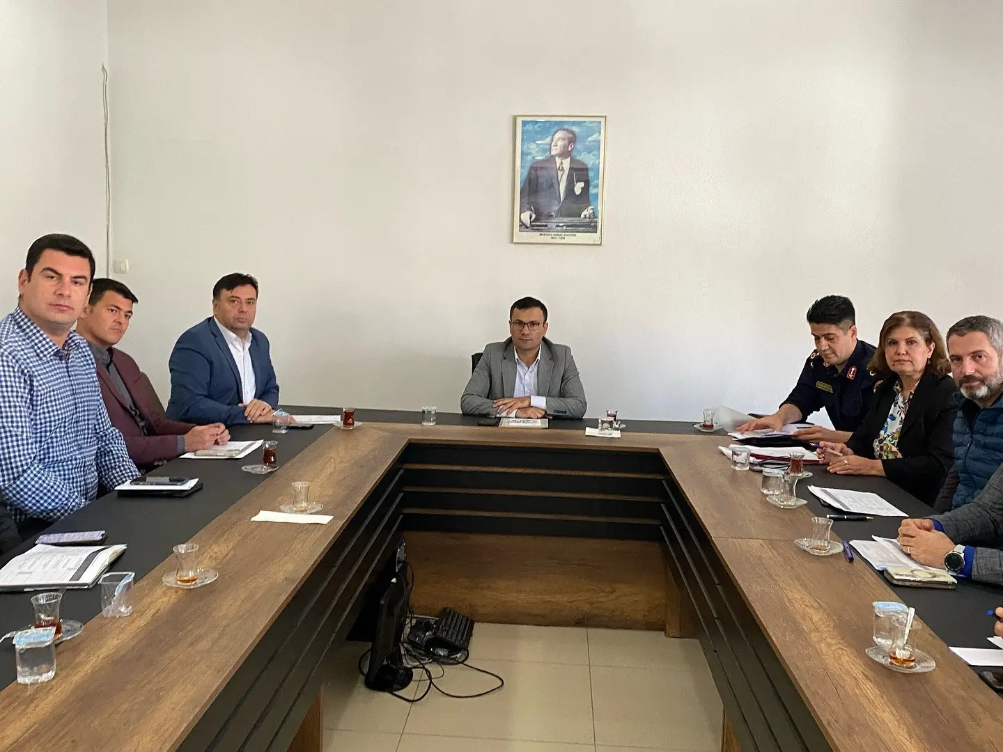 Muğla’nın Yatağan ilçesinde, muhtemel afet ve acil durumlara yönelik hazırlık