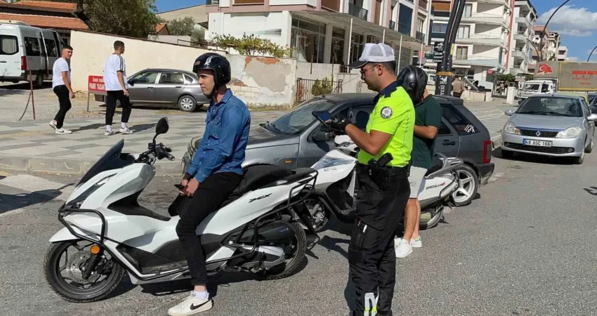 Yatağan Emniyet Müdürlüğü’ne bağlı trafik ekipleri, ilçede trafik güvenliğini artırmak