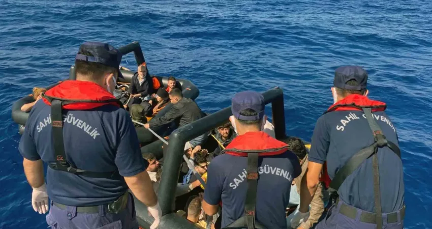 Muğla’nın Fethiye ilçesi açıklarında Yunanistan sahil güvenlik unsurları tarafından Türk