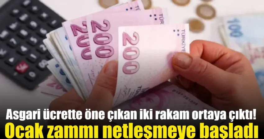 Asgari ücrette öne çıkan iki rakam ortaya çıktı! Ocak zammı netleşmeye başladı Milyonlarca çalışan 2025 yılı için yapılacak Ocak asgari ücret zammına
