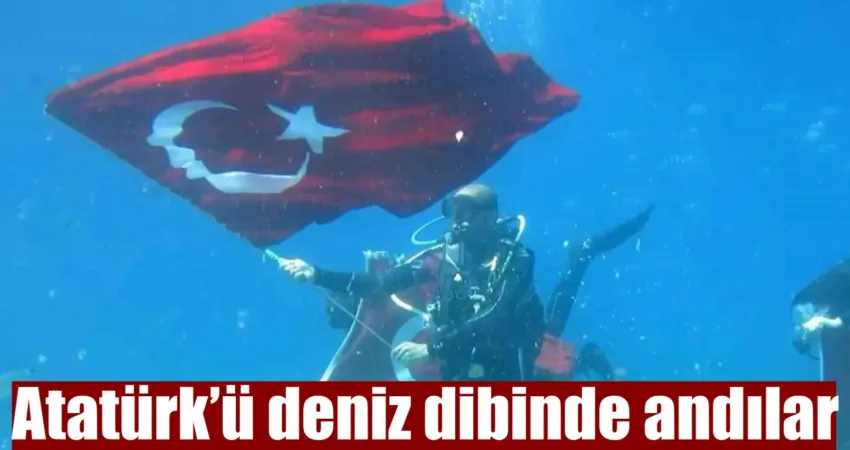 Gazi Mustafa Kemal Atatürk’ün vefatının 86. yıl dönümü nedeniyle Fethiye’de