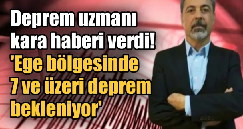 Deprem uzmanı kara haberi verdi! ‘Ege bölgesinde 7 ve üzeri deprem bekleniyor’. Prof. Dr. Hasan Sözbilir, İzmir’de 7.2’lik deprem üretme kapasitesine sahip