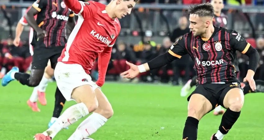 Galatasaray, UEFA Avrupa Li̇gi̇'ni̇n 5. haftasında Hollanda temsi̇lci̇si̇ AZ Alkmaar'a