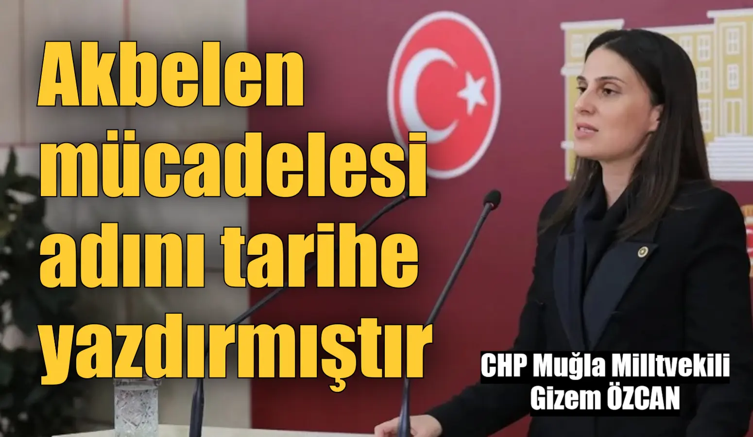 Dün Akbelen Akbelen Ormanı’nı şirketin maden projesine karşı savunan Nejla