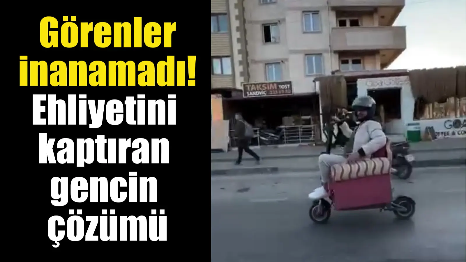 Sosyal medyada paylaşılan bir gönderide, Muğla’da ehliyetini kaptıran bir vatandaşın