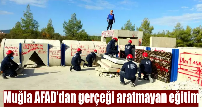 Muğla İl Afet ve Acil Durum Müdürlüğü (AFAD), afetlere hazırlık