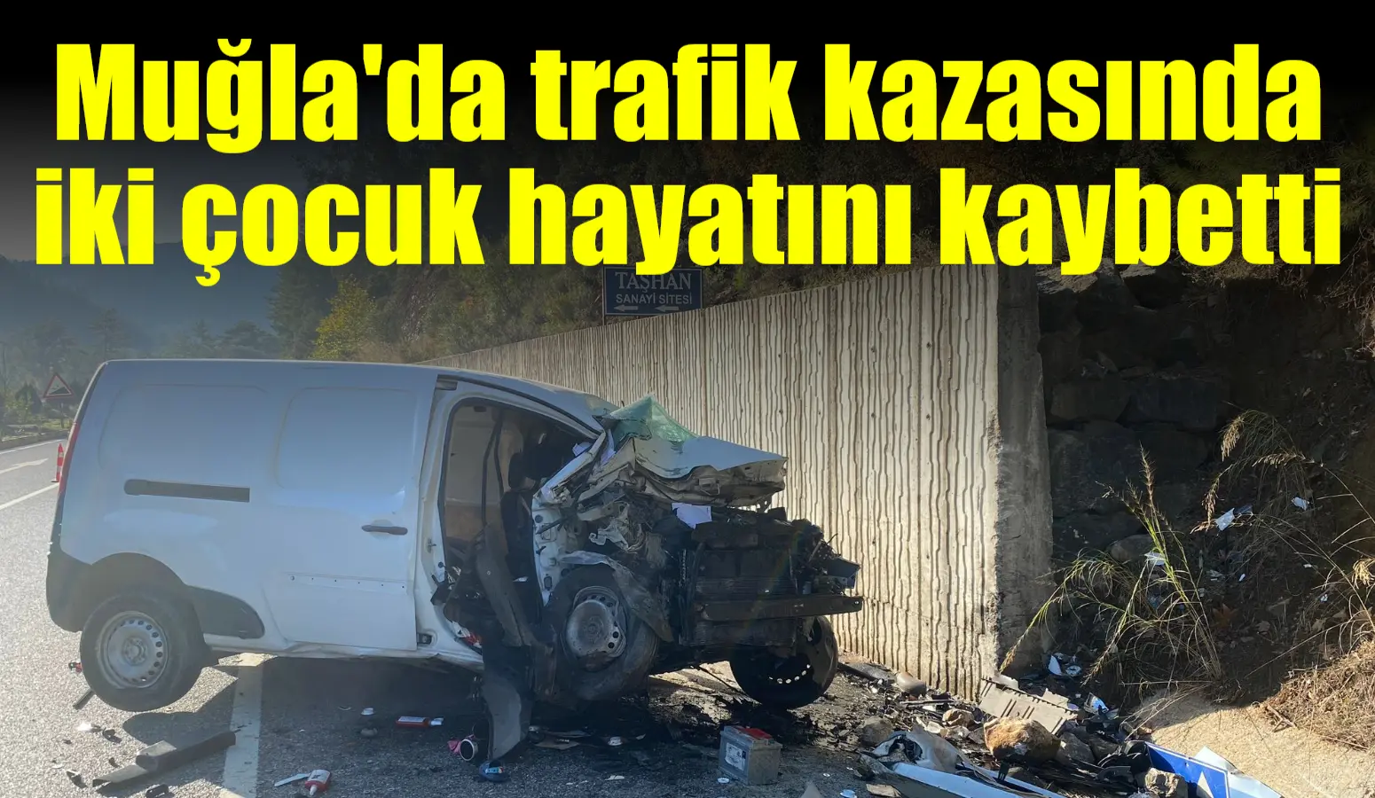 Muğla’nın Marmaris ilçesinde bu sabah meydana gelen trafik kazasında ağır