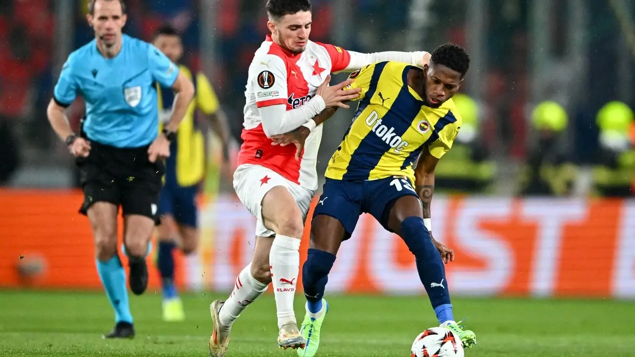 Fenerbahçe, UEFA Avrupa Ligi'nin 5. haftasında Çekya'nın Slavia Prag ekibiyle