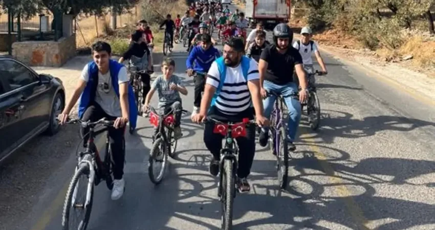 Bodrum müftülüğü gençleri spora teşvik ediyor Bodrum Mütfülüğü, ‘Kendine iyilik yap bisikletini al gel’ sloganıyla düzenlediği