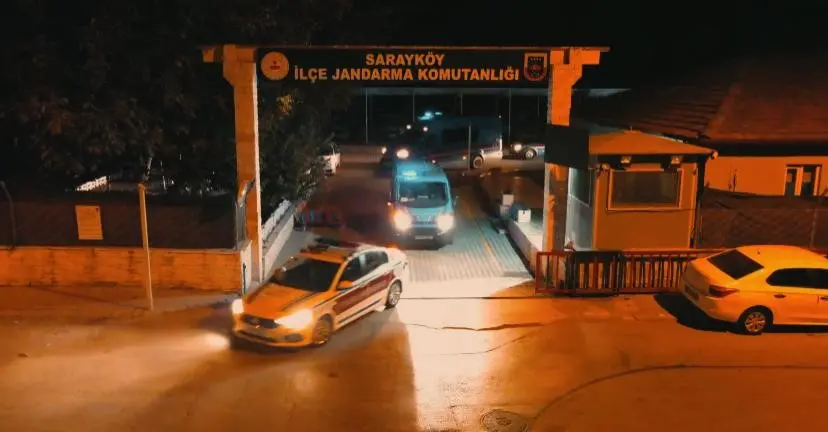 Denizli’nin Sarayköy ilçesinde, Denizli İl Jandarma Komutanlığı ekiplerince yapılan uyuşturucu